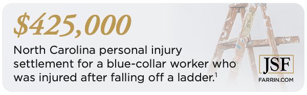North Carolina personal injury settlement client review
